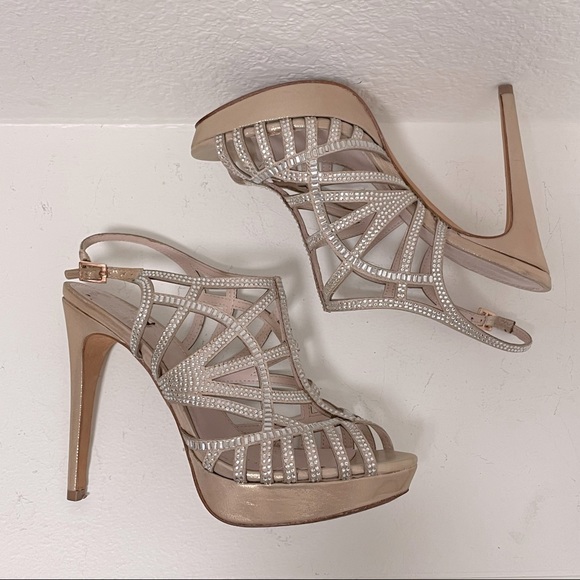 Vince Camuto Janene Platform Sandal Sz 7.5 M - Picture 9 of 16